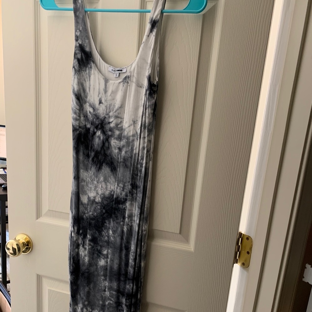 Fashion Nova Tie Dye Maxi Dress